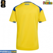 Schweden Heimtrikot Frauen EM 2024 Kurzarm